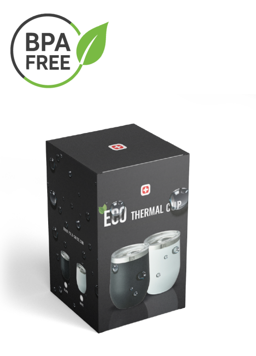 כוס תרמית POLOSWISS נירוסטה ECO אובאלית פנים וחוץ מכסה סילקון כוס תרמית POLOSWISS נירוסטה ECO אובאלית פנים וחוץ מכסה סילקון