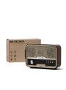 מיוזיק בוקס בעיצוב רטרו רדיו BT AM/FM