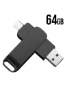 דיסק און קי 64G (זיכרון נייד) USB TYPE-C קופסת מתכת